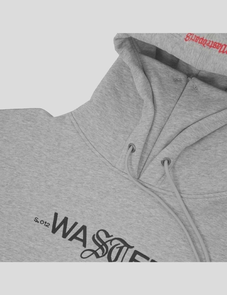 Sudadeira WASTED PARIS estential hoodie ash grey